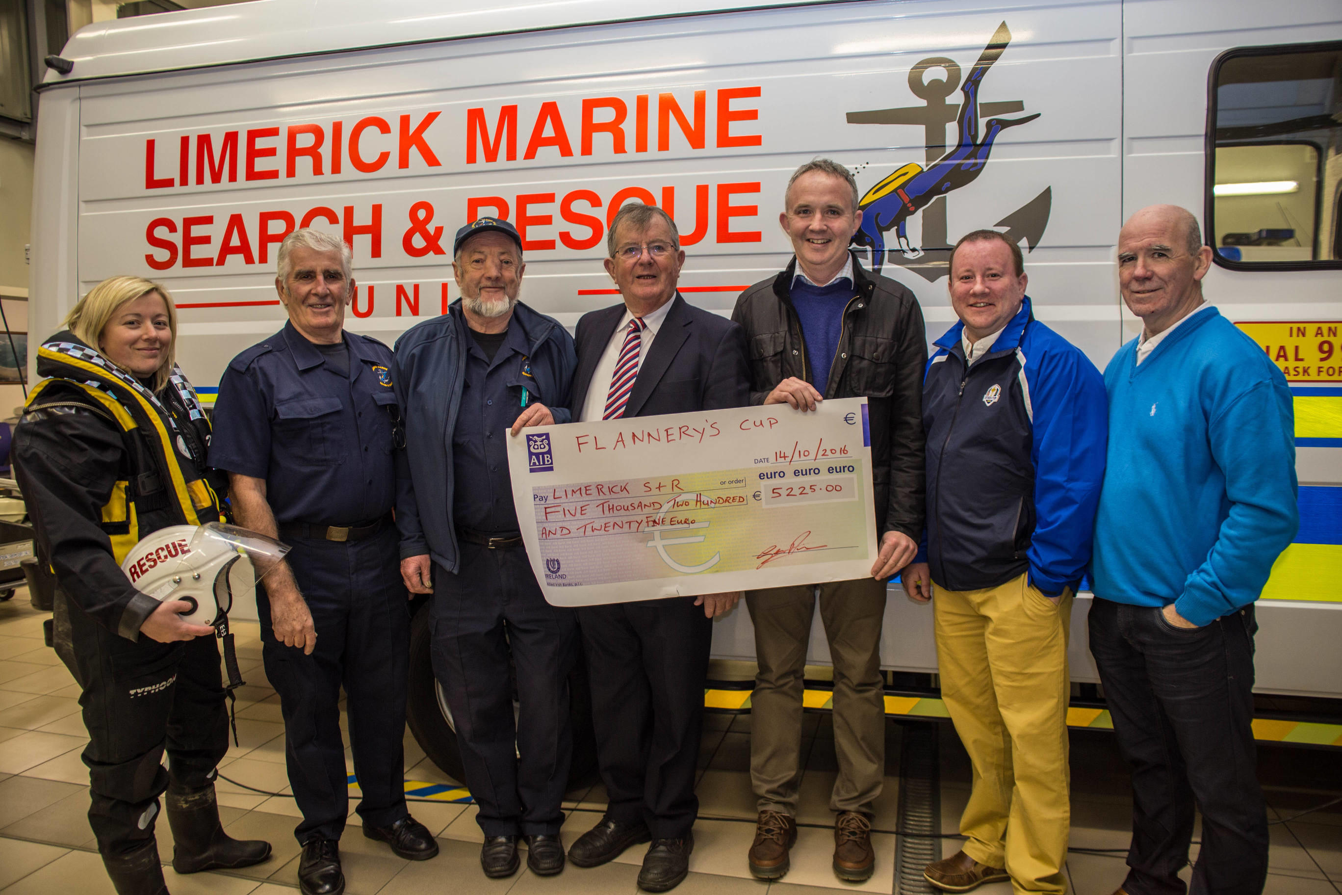Pat Flannery Golf Classic raise Limerick Marine Search Rescue funds
